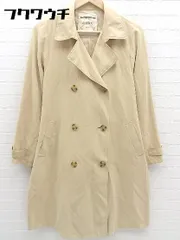 ◇ ◎ AS KNOW AS アズノゥアズ ウエストリボン付き 長袖 トレンチ コート サイズ* ベージュ レディース  【1002800445400】のサムネイル