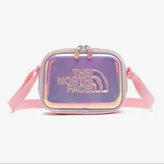 【新品】ノースフェイス ショルダーバッグ　ガールズ グロッシー バッグ ピンク