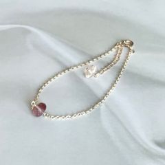 高品質〉インペリアルトパーズのブレスレット【14kgf】 - メルカリ