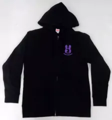 【中古】アウターウェア(キャラクター) 中野二乃 キャラプリントパーカー ブラック Lサイズ 「五等分の花嫁展」