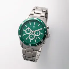【公式アウトレット】【販路限定モデル】サルバトーレマーラチタンクロノグラフ腕時計(グリーン)のサムネイル