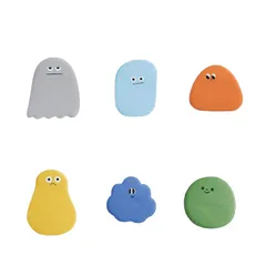 【人気商品】カラフル メモ帳 かわいい おもしろ 付箋 メモ用紙 強粘着 ズ付箋セット ノート 漫画メモステッカー DFsucces 文房具 超徳用 6個セット 180枚