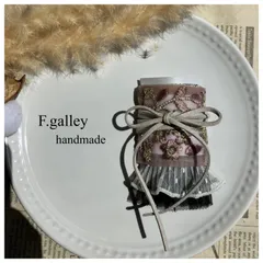 ハンドメイド♡インド刺繍リボン　ポニーフック　ヘアカフ　人気　可愛い　オススメ