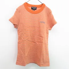 ポロジーンズ ラルフローレン POLO JEANS Tシャツ カットソー ボーダー オレンジ系 s811916i
