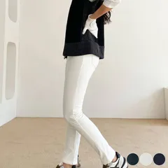 【訳あり】韓国ゴルフウェア 裏起毛 ストレッチ ロングパンツ ゴルフウェア レディース 韓国 裏起毛 パンツ スキニー おしゃれ 冬 秋冬 ゴルフウエア ゴルフ ウエア スキニーパンツ スポーツウェア 白 ホワイト Ｌ