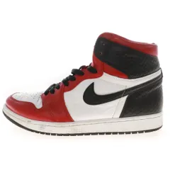 NIKE (ナイキ) WMNS AIR JORDAN 1 RETRO HIGH OG SATIN RED SNAKE ウィメンズ エアジョーダン1ハイ レトロ サテン ハイカットスニーカー US11/28.0cm CD0461-601