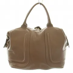 シーバイクロエ SEE BY CHLOE ポルテメイン PORTE MAIN ボストンバッグ ハンドバッグ レザー タグ付き 茶 ブラウン 9S7566-P89 /YT ■OHのサムネイル