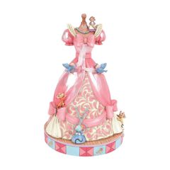 シンデレラ ピンクドレス ミュージカル 20.7cm | ディズニー トラディションズ ジムショア グッズ フィギュア 人形 置物 彫刻 正規輸入品