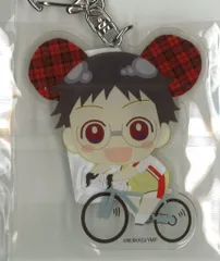 PARCO 劇場版弱虫ペダル 渡辺航 シークレットクリアアクリルキーホルダー(小野田 小野田