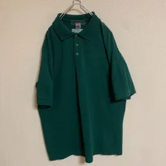 SWS0479 US古着　ポロシャツ　RED　KAP ビッグサイズ　グリーン⭐︎のサムネイル