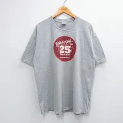 XL/古着 半袖 ビンテージ Tシャツ メンズ 00s Ride for kids クルーネック グレー 霜降り 25jun07 中古