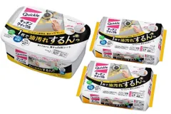 【まとめ買い】 キッチンクイックル 台所用そうじシート セット販売 (本体+詰め替え2個)のサムネイル