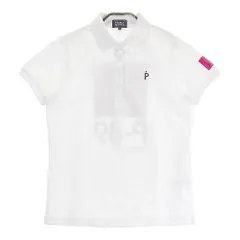 サイズ：1 PEARLY GATES パーリーゲイツ 2023年モデル 半袖ポロシャツ  ホワイト系 [240101282994]# ゴルフウェア レディース ストスト