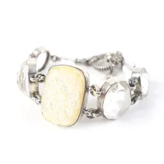 スティーブンデュエック ブロンズ　アメシスト、ラベンダージェイド　バングル スティーブンデュエック ブロンズ アメシスト、ラベンダー