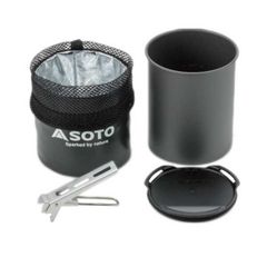 SOTOアミカス&カップラーメンダブルクッカーOD缶付き新品未使用セット