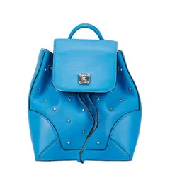 B*・様 MCM スタッズ付きブルーレザーリュック 楽天市場】【バッグ】MCM エムシーエム ロゴグラム スターク