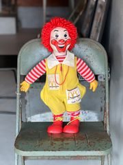 ロナルド マクドナルド グリマス 1978年 ビンテージ ドール 当時物