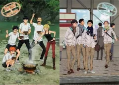 【中古】クリアファイル 烏野(川辺/飯)＆青葉城西(秋冬B) 春夏秋冬シリーズクリアファイルセット(2枚組) 「ハイキュー!!」 TBS・MBS限定