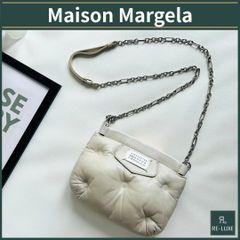 美品】Maison Margiela 現行モデル グラムスラム ミニ 正規品 白 美品】Maison Margiela 現行モデル グラムスラム ミニ 正規品 白