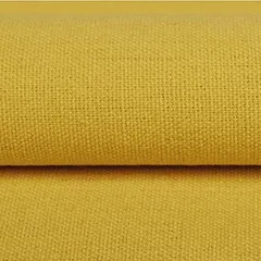 moonfarm 互換品 全19色 手芸用 綿 麻 カラー 生地 布 無地 単色 約幅1.5ｍx2m(黄色)