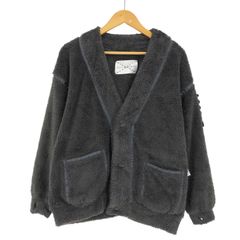 スーパーサンクス SUPERTHANKS DOUBLE-FACE FUR BIG CARDIGAN フリースカーディガン メンズ JPN：S 