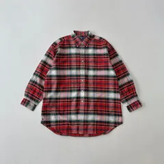 90s ラルフローレン Big Fit 裾ポニー　チェック　ボタンダウンシャツ　Ralph Lauren The Big Oxford T800 B5