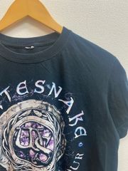 古着 Tシャツ ホワイトスネイク ザパープルツアーライブ 黒