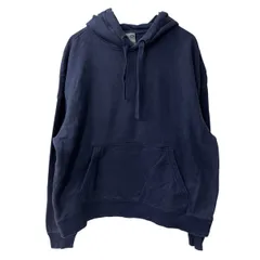 Champion 無地スウェット パーカー M ネイビー チャンピオン フーディー プルオーバー トレーナー トップス 古着卸 アメリカ仕入 a709-5657