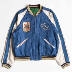 テーラー東洋 スカジャン TT11591 グリーン ブルー　M テーラー東洋 スカジャン TT11591 グリーン ブルー M - メルカリ