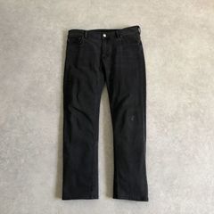 2000s NO ID. black damage skinny denim - メルカリ