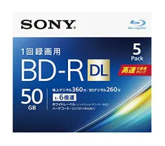 2023年最新】ソニー(SONY) ビデオ用ブルーレイディスク 50BNR1VJPP4