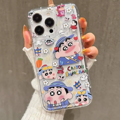 ☆輸入☆クレヨンしんちゃん　iPhoneケース　クリア　幼稚園