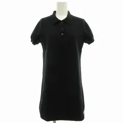 マークジェイコブス MARC JACOBS テニス ポロワンピース ニット ミニ 半袖 ロゴ S 黒 ブラック /UO 1108のサムネイル