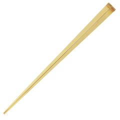 萬洋 箸 ナチュラル 23cm 日本製 晒し 竹箸 26500