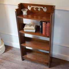 イギリス アンティーク家具 マガジンラック オーク材 1930年頃 103B