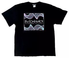 [중고] T 셔츠 로고 T 셔츠 블랙 M 사이즈 [Tokyo 7th 시스터즈 KARAKURI 1st Live Re:SONANCE]