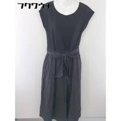 ◇ ◎ Sonny Label URBAN RESEARCH フレンチスリーブ 切替 ロング ワンピース サイズF ブラック レディース  【中古】 【1111080004129】