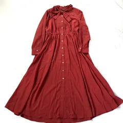 【美品・コラボ】23区×ミモレ(大草直子) 花柄 ロング ワンピース　ボウタイ 23区のプリントワンピースで、雨の日の気分を上げて | 大草直子
