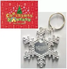 【中古】キーホルダー・マスコット(キャラクター) ミッキー キーホルダー 「ディズニークリスマス・ファンタジー2003」 東京ディズニーランド限定来場者配布品