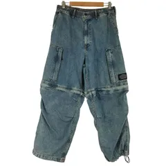 アンダーカバー UNDERCOVER デニムコンバーチブルワイドカーゴパンツ メンズ JPN：L 