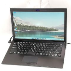 赤字覚悟 中古美品 Wi-Fi有 ノートパソコン SONY VAIO VJPG11C11N Core i5 高速SSD 無線LAN Bluetooth カメラ Windows11 Office 即使用可能