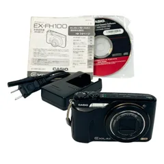 【箱付き】CASIO EXILIM EX-FH100 コンデジ 動作品 CASIO カシオ EXILIM EX-FH100 デジカメ 美品 動作OK カシオ