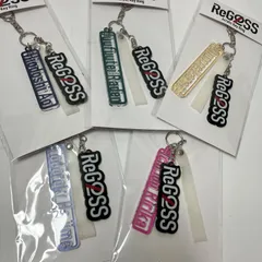 【瀬戸店】未開封　ReGLOSS　リグロス デビュー記念　ネームキーホルダー５個セット（火威 青・音乃瀬 奏・一条 莉々華・儒烏風亭 らでん・轟 はじめ）【718-4406】