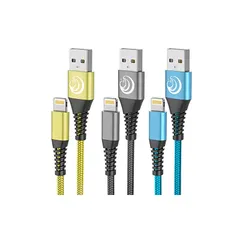 【新品】 ライトニングケーブル 1.8m Aioneus Lightning ケーブル 3本セット iPhone 充電器ケーブル アイフォン 充電ケーブル アイホン充電ケーブル 充電コード iPhone 14 13 12 XR XS Pro Max iPh 1