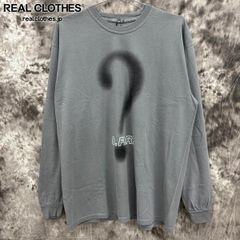【未使用】MASSES/マシス T-SHIRT L/S DFR/Tシャツ ロングスリーブ/長袖/グレー/XL