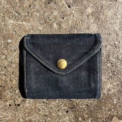 RRL INDIGO DENIM BILFOLD WALLET ダブルアールエル インディゴビル