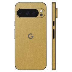 wraplus スキンシール Pixel9 Pro XL 対応 [ゴールドブラッシュメタル]