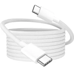 新品2m Type C 充電ケーブル PD対応 60W 急速充電 タイプC ケーブル 高耐久ナイロン iPhone 15、MacBook Pro、Matebook、iPad、Xperia、Samsung Galaxy、Sony、Pixel等USB-C機種対応