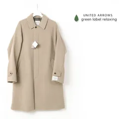 新品 ユナイテッドアローズ グリーンレーベル メルトン ウール コート UNITED ARROWS ビジネス ロングコート XL -680