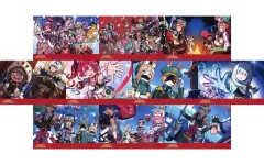 【中古】ポストカード [単品] 集合 オリジナルポストカード10枚セット 「PS5/Switchソフト 届けろ!戦え!カラミティエンジェルズ ファミ通DXパック 3Dクリスタルセット」 同梱特典